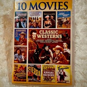 Classic Westerns, 10 Movie Collection. New still in package never opened